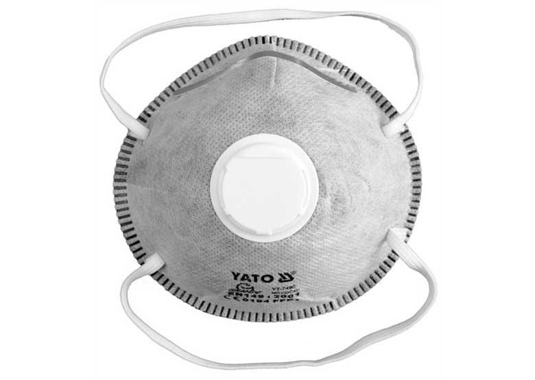 Staubmaske mit einem Ventil 3 Stck. Yato YT-7490