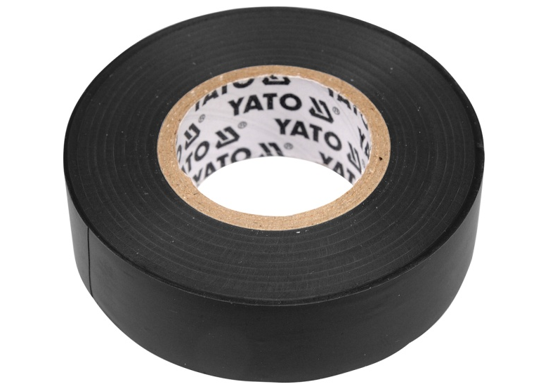 Elektroisolierband 15 mm x 20 m schwarz Yato YT-8159