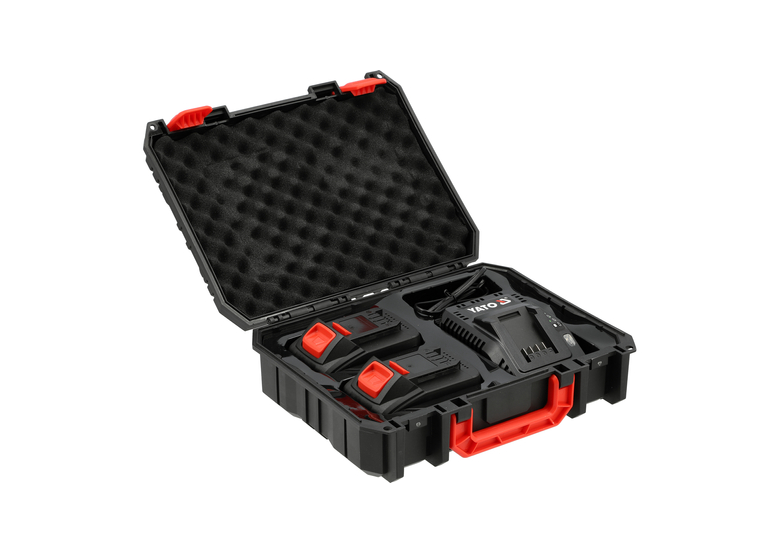 Ladegerät und 2 Akkus 18V 4.0Ah Yato YT-828510