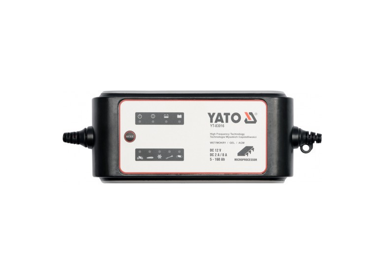 Batterie-Ladegerät 12v 8a 5-160ah Yato YT-83016