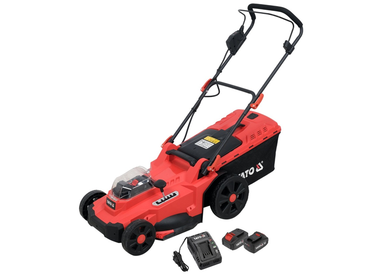 Akku-Rasenmäher 36V Yato YT-85224 2x4.0Ah