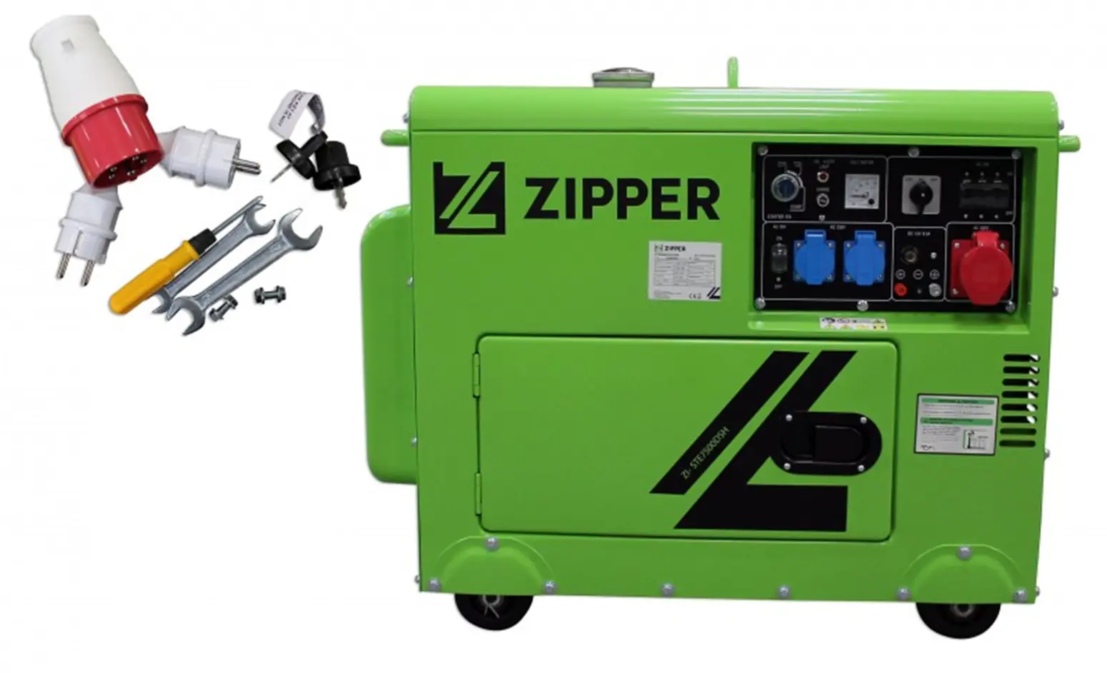 Stromerzeuger Zipper ZI-STE7500DSH